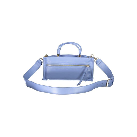 Valentino Bags light blue polyethylene handbag with adjustable strap and external pocket