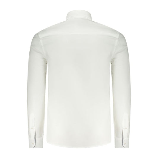 North Sails White Cotton Men Shirt