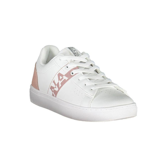 Napapijri White Leather Women Sneaker