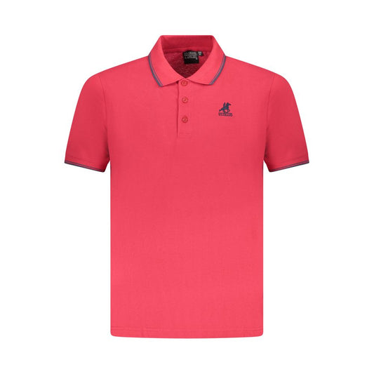 U.S. Grand Polo Red Cotton Polo Shirt