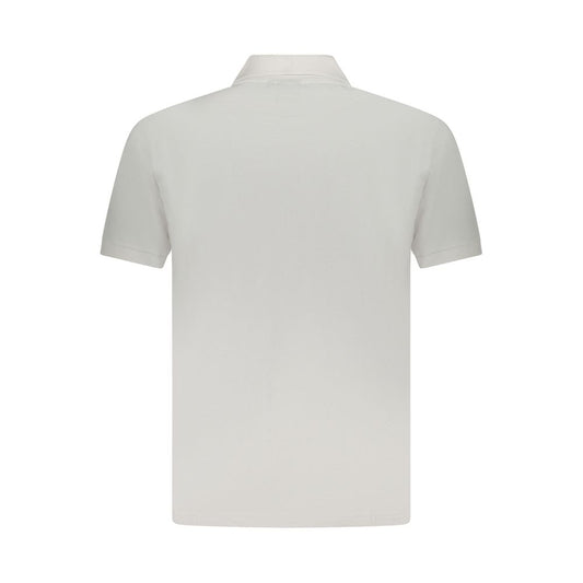 U.S. Grand Polo White Cotton Men Polo Shirt