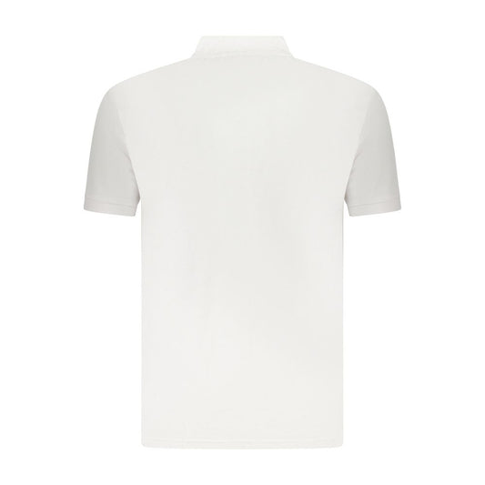 U.S. Grand Polo White Cotton Men Polo Shirt