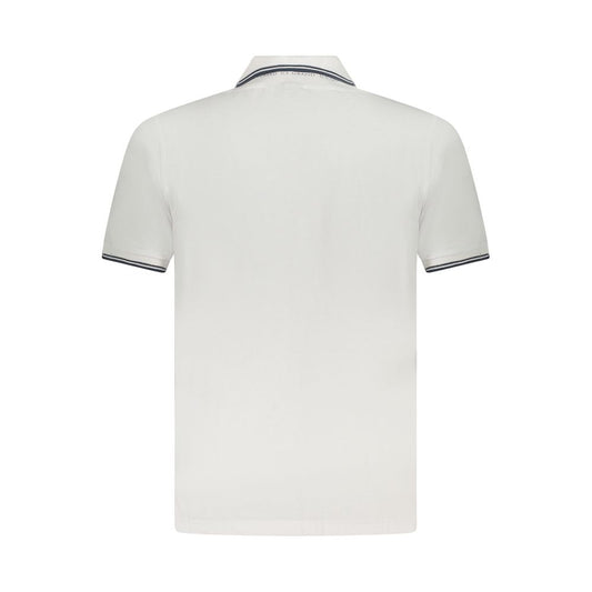 U.S. Grand Polo White Cotton Men Polo Shirt