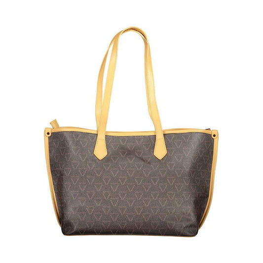 Mario Valentino Brown Polyethylene Handbag