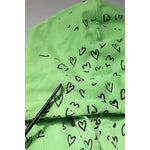 Dolce & Gabbana Green Cotton Logo Heart Print Hooded Sweater TSH90267-54