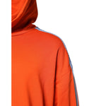 Dolce & Gabbana Orange Cotton Hooded Men Sweatshirt Sweater TSH90272-50