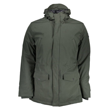 U.S. POLO ASSN. Green Polyester Men Jacket