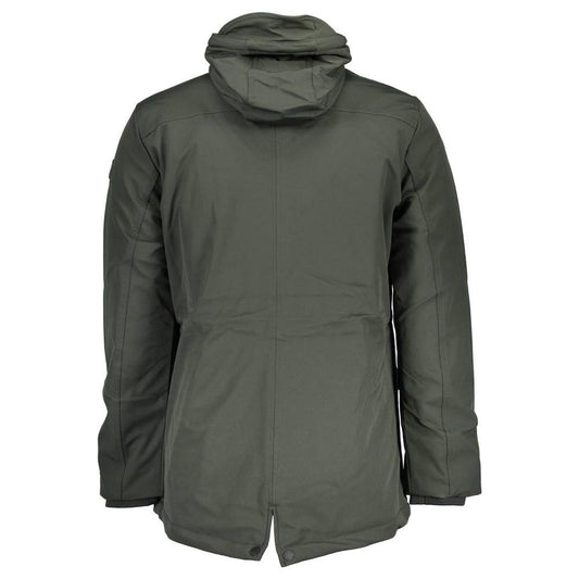 U.S. POLO ASSN. Green Polyester Men Jacket