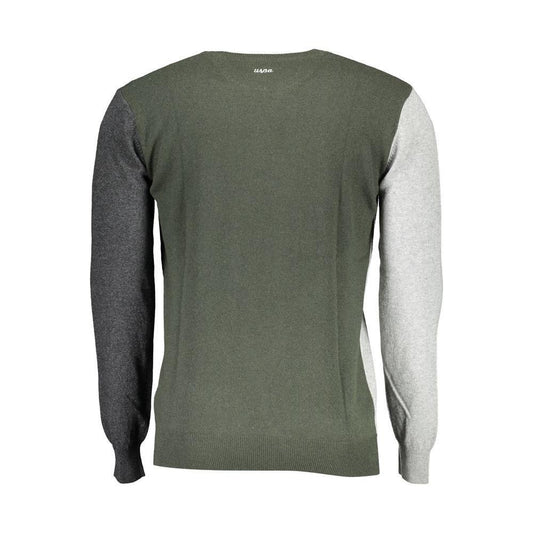 U.S. POLO ASSN. Gray Wool Men Sweater US-6861-XXL