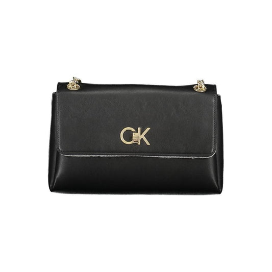 Calvin Klein Black Polyester Handbag