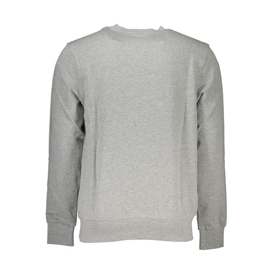North Sails Gray Cotton Sweater NO-27287-XXL