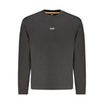 Hugo Boss Black Cotton Men Sweater