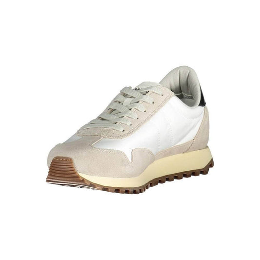 Blauer White Polyester Sneaker BL-37097-EU46