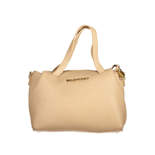 Mario Valentino Beige Polyurethane Women Handbag 1728,67403481248,Bags,Beige,Handbags - Bags,Mario Valentino,New with tags,Women