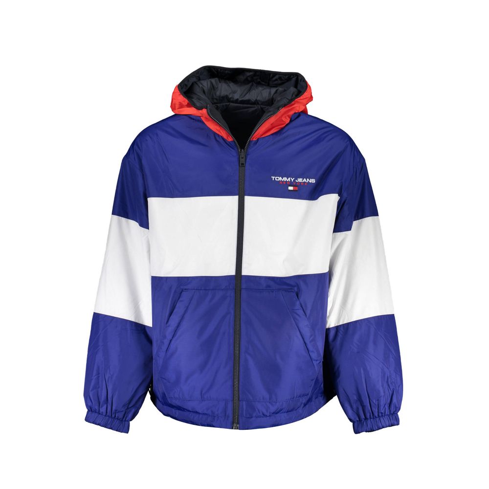 Tommy Hilfiger Blue Polyester Jackets & Coat
