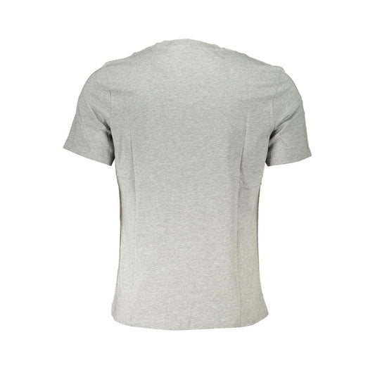 North Sails Gray Cotton T-Shirt NO-27961-S