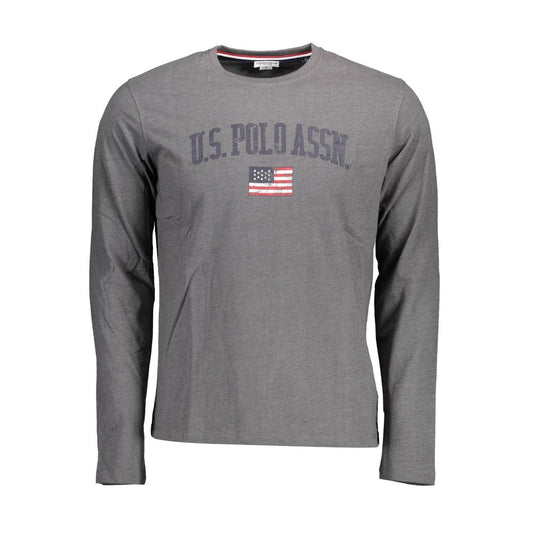 U.S. POLO ASSN. Gray Cotton T-Shirt