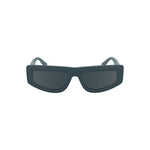 Calvin Klein Blue Bio-Based Fabric Women Sunglass