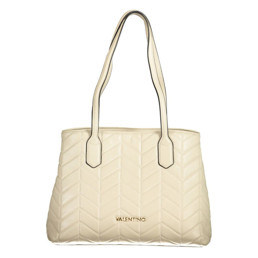 Valentino Beige Polyethylene Handbag