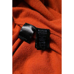 Alpha Studio Dark Orange Long Sleeves Turtleneck Sweater TSH87628-46