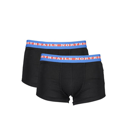 North Sails Black Cotton Boxers