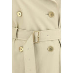 Burberry Castleford Trench Coat with Archive Check collar BU-8111157C2981-10