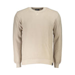 North Sails Beige Cotton Men Sweater NO-36817-M