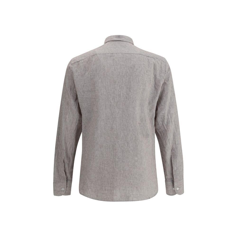 Brooksfield Cotton and linen Shirt BR-202CS129V0033-40