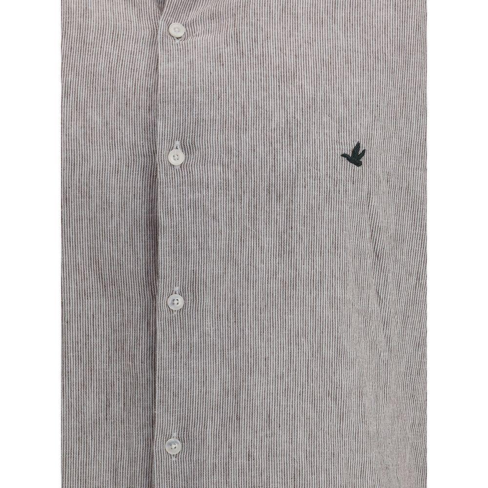 Brooksfield Cotton and linen Shirt BR-202CS129V0033-40