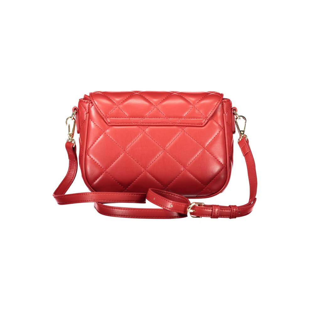 Front view with bag zipped and handles upright.