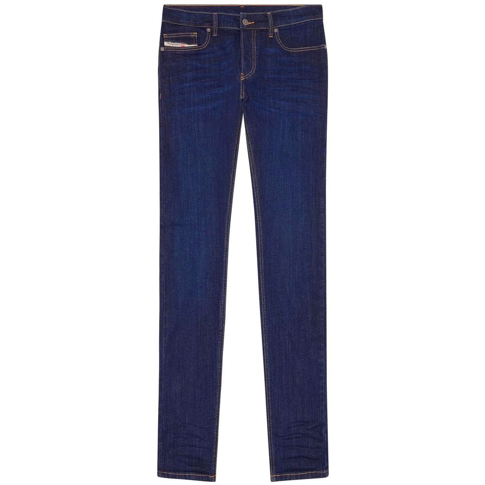Diesel Blue Cotton Men Jeans