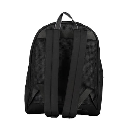 Tommy Hilfiger Black Polyester Backpack