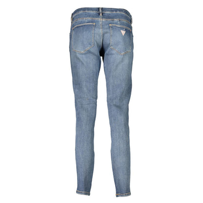 Guess Jeans Blue Cotton Jeans Denim