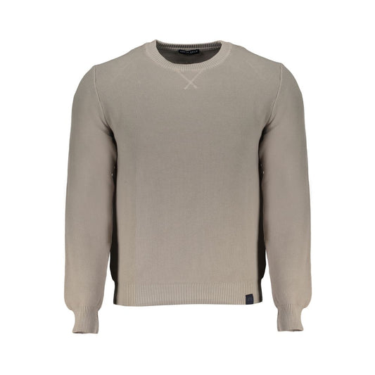North Sails Gray Cotton Sweater NO-29719-M