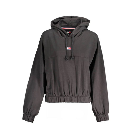 Tommy Hilfiger Black Cotton Women Sweater