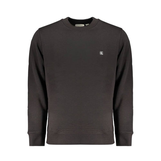 Calvin Klein Black Cotton Men Sweater