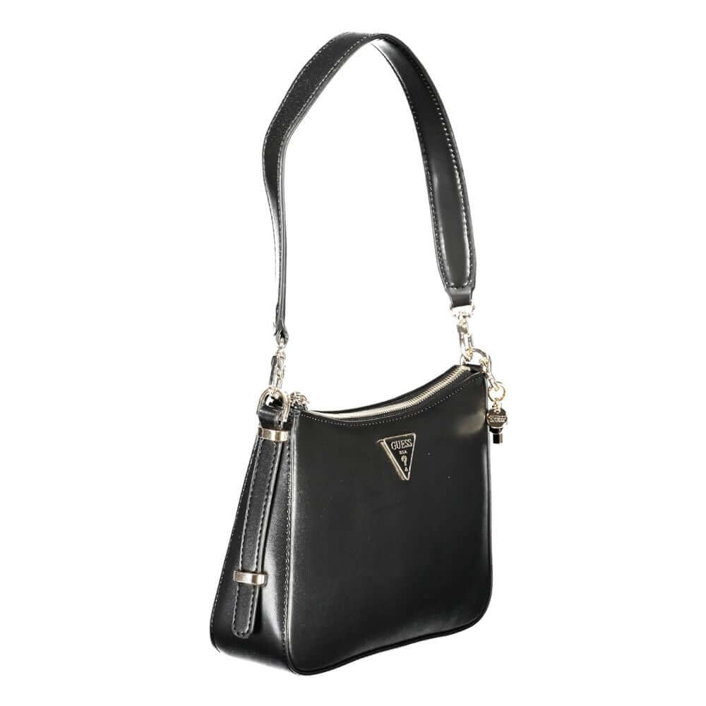 Front view with bag zipped and handles upright.
