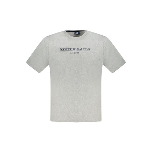 North Sails Brown Cotton Men T-Shirt NO-33764-S