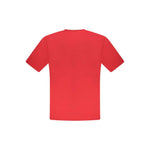 North Sails Red Cotton Men T-Shirt