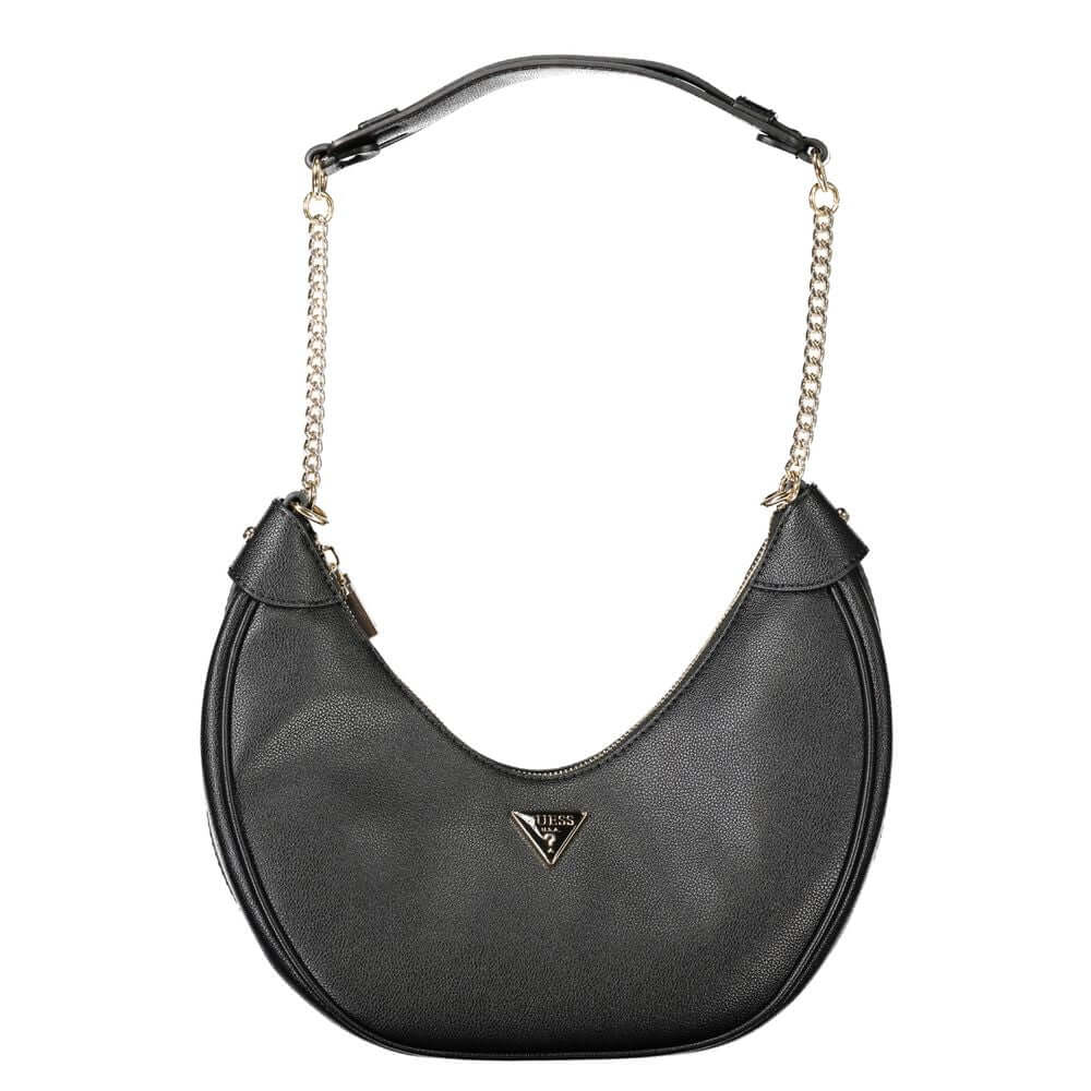 Front view with bag zipped and handles upright.