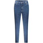 Calvin Klein Blue Cotton Women Jeans