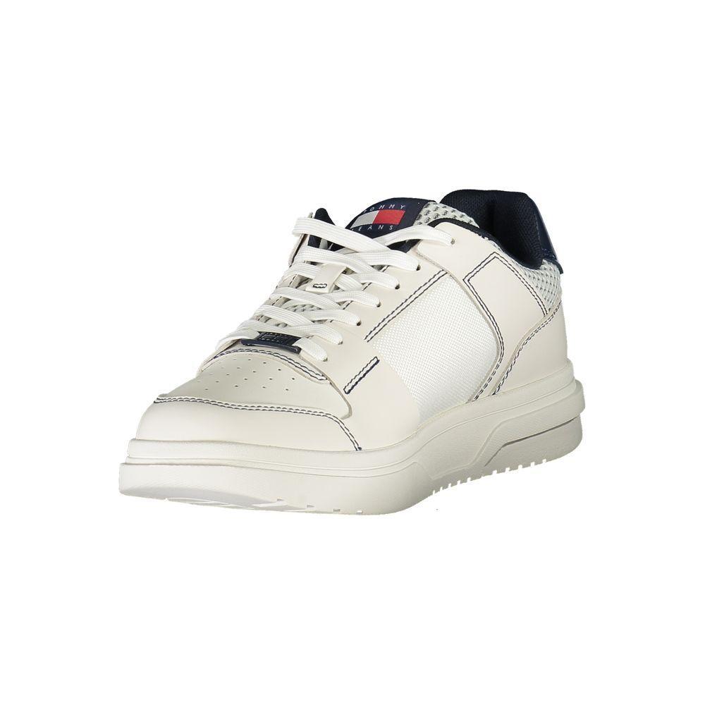 Tommy Hilfiger Blue Leather Men Sneaker TO-36750-EU40/US7