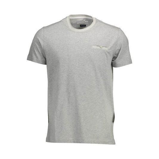 Harmont & Blaine Brown Cotton Men T-Shirt HA-37769-M