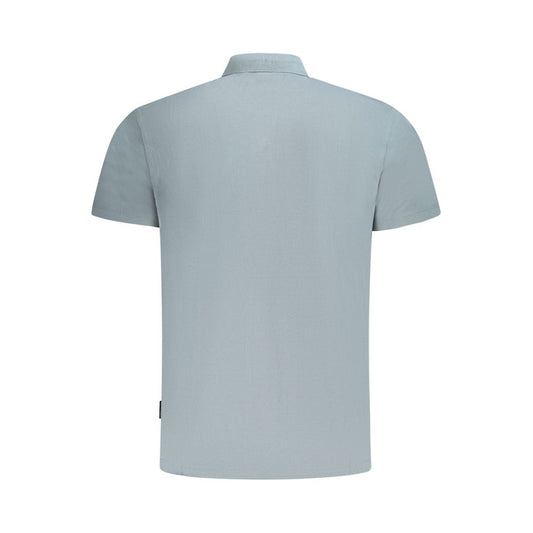 Napapijri Brown Cotton Men Polo Shirt NA-35692-S