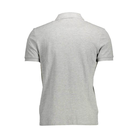 North Sails Brown Cotton Men Polo Shirt NO-37696-XL