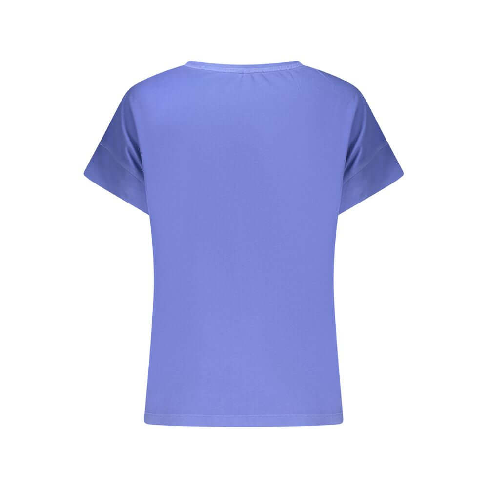 North Sails Blue Cotton Women T-Shirt
