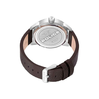 Police Brown Leather Watch