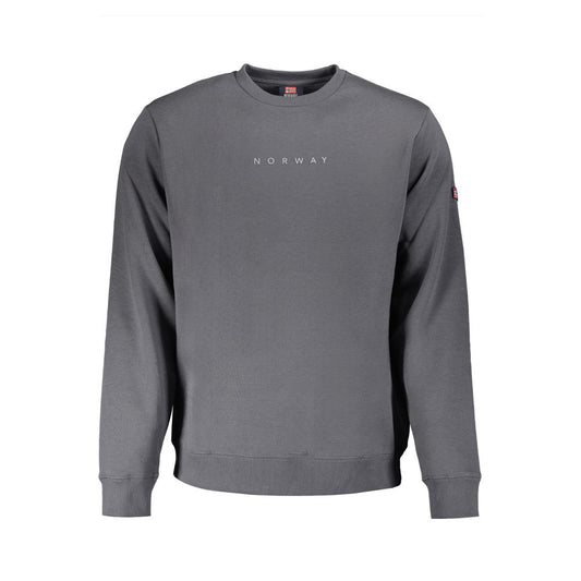 Norway 1963 Gray Cotton Men Sweater NO-31832-XXL