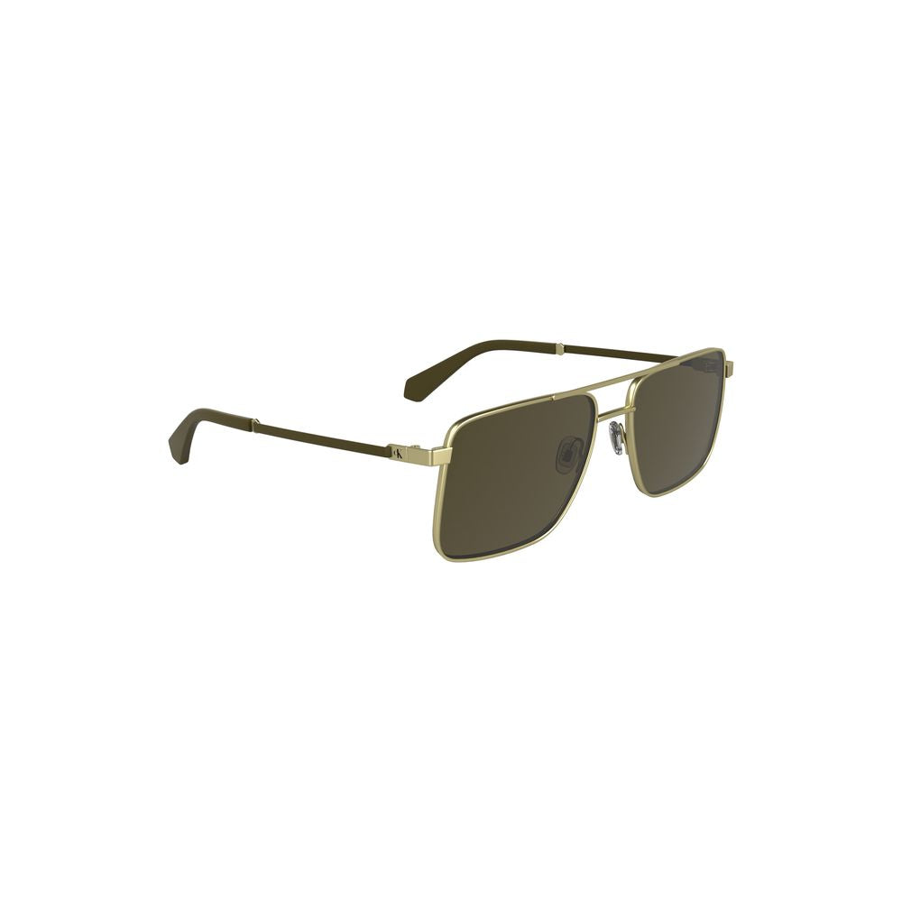 Calvin Klein Gold Metal Men Sunglass CA-38340