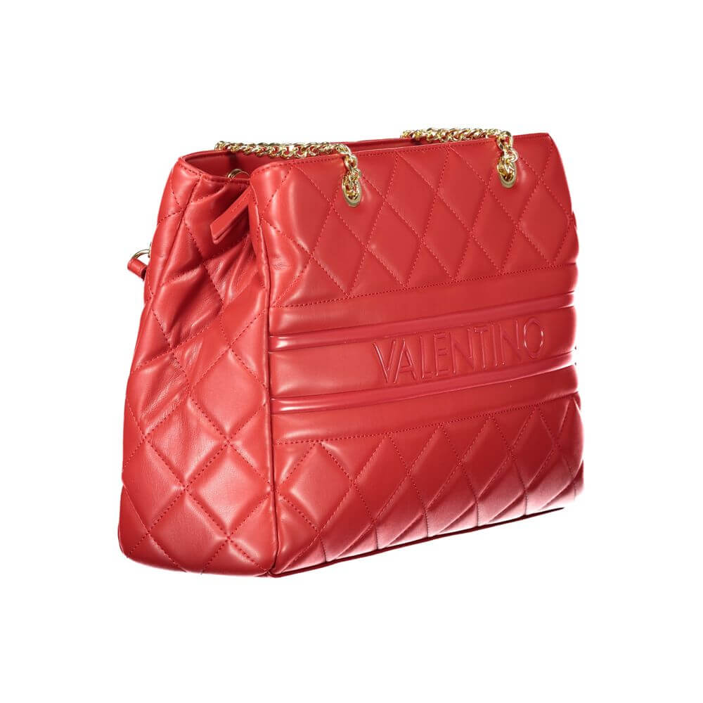 Front view with bag zipped and handles upright.